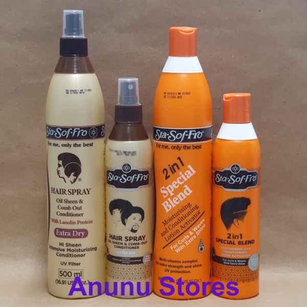 Sta-Sof-Fro Hair & Scalp Styling Products